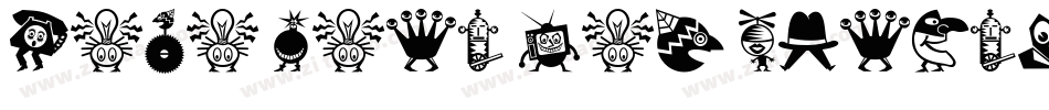Mini Pics Lil Faces字体转换